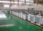 朔州油浸式变压器成品车间